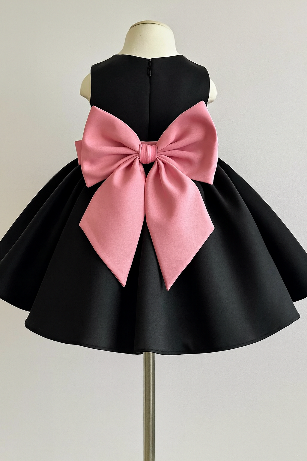 Midnight Blossom Bow Dress ๐ธ