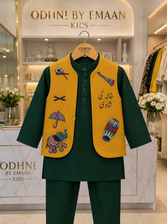 Shaveer mehandi outfit