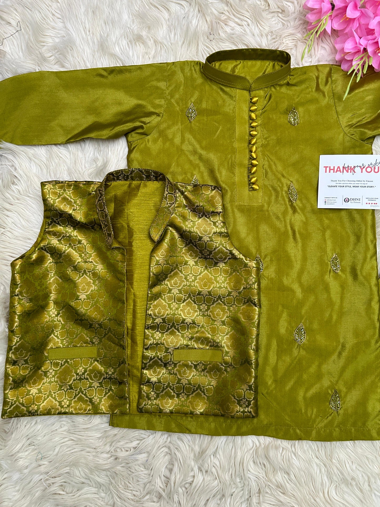 Lime Aura boys 3pc