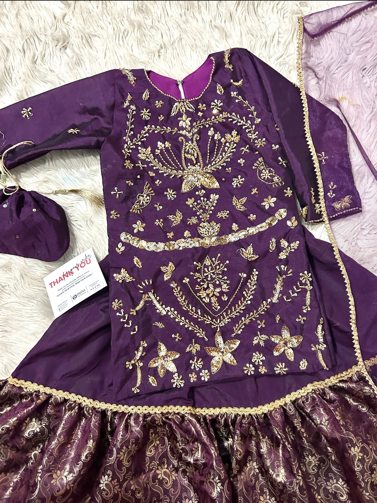 Dream Girl purple 4pc
