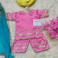 Heer Ranjhna Pink 3pc