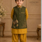 Dholak Beats Waistcoat Set 3pc