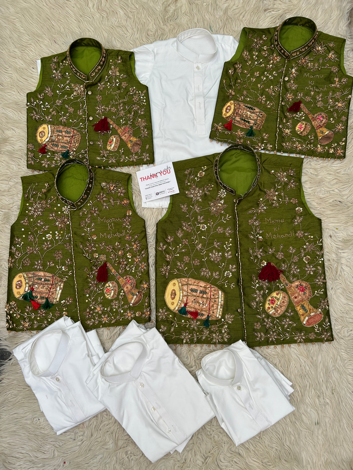 Bulbul wedding 3pc
