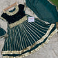 Zahra Makhmal Moti green